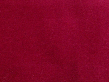 100% Cotton Med/Light Weight Velvet DARK RED
