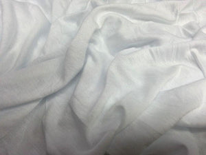 Rayon Jersey Knit WHITE