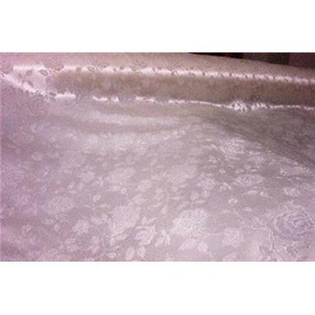 Floral Satin Brocade Ivory