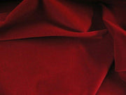 100% Cotton Med/Light Weight Velvet RED