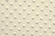 Minky Dimple Dot Fur IVORY