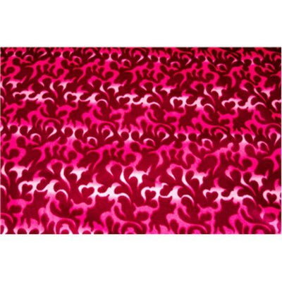 Velboa Pink Flames Print