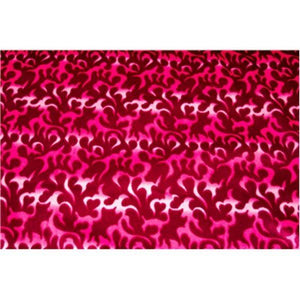 Velboa Pink Flames Print