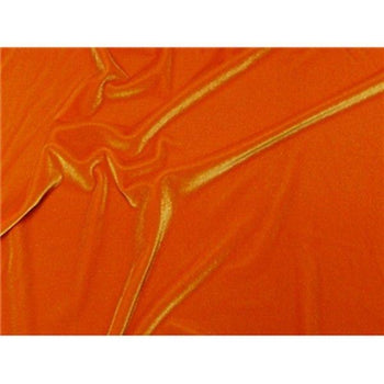 Plush Spandex Velvet ORANGE