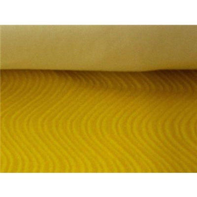 Upholstery Swirl Velvet Yellow