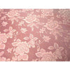 Floral Satin Brocade Medium Rose Pink
