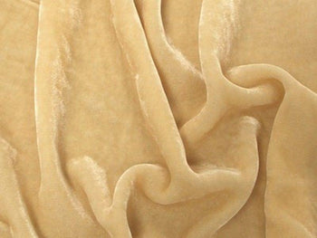 Plush Silk Velvet 54" Wide SAND