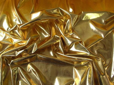 Metallic Spandex Gold