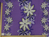SWATCHES Purple Hawaiian Floral Prints