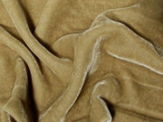 Plush Silk Velvet 54" Wide LIGHT BROWN