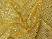 Small Confetti Dot Sequins 1/8" YELLOW/GOLD