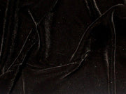 Plush Silk Velvet 54" Wide BLACK