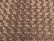 Rose Bud Fur MOCHA "LAST PIECE MEASURES 1 1/2 YARDS"
