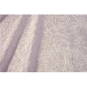 Crushed Panne Velour Velvet White