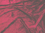 Crushed Panne Velour Velvet Burgundy Passes NFTA-701 and Small Scale 19 Flammability Tests