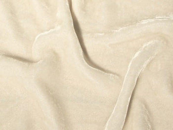 Plush Silk Velvet 54" Wide IVORY