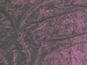 Crushed Panne Velour Velvet Eggplant Passes NFTA-701 and Small Scale 19 Flammability Tests
