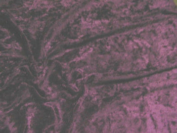 Crushed Panne Velour Velvet Eggplant Passes NFTA-701 and Small Scale 19 Flammability Tests