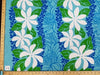 SWATCHES Blue/Turquoise Hawaiian Floral Prints