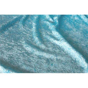 Crushed Panne Velour Velvet Turquoise Passes NFTA-701 and Small Scale 19 Flammability Tests