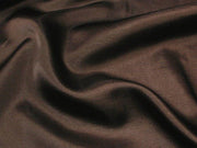 Shantung Satin DARK BROWN STS-14