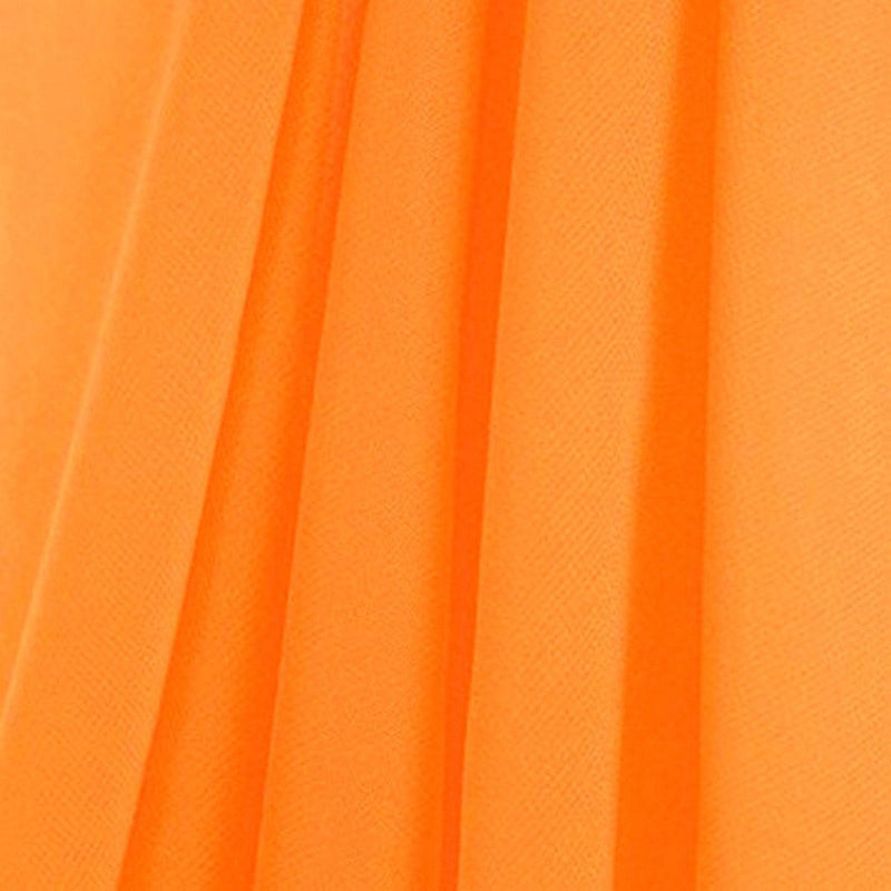 Chiffon 60 Inch Wide Neon Orange CH-16 | SY Fabrics