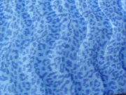 Velboa Animal Skins Fur Baby Leopard Blue
