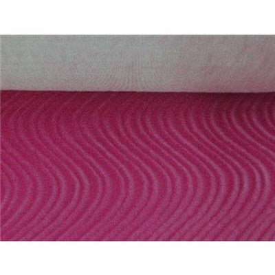 Upholstery Swirl Velvet Fuchsia