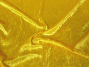Crushed Panne Velour Velvet Yellow Passes NFTA-701 and Small Scale 19 Flammability Tests