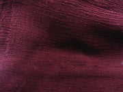 Gauze 100% Cotton BURGUNDY
