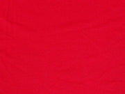 7 Ounce Cotton Jersey Spandex Knit RED "LAST PIECE MEASURES 1 YARD 23 INCHES"