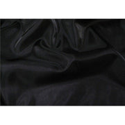 Two Tone Dress Taffeta Black
