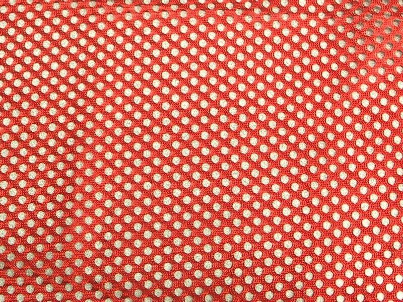 SyFabrics Sports Football Jersey mesh Fabric 58 inches Wide White