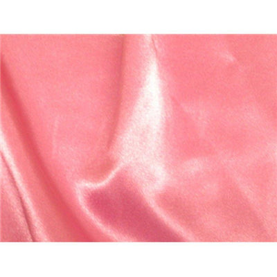 Stretch Charmeuse Satin Candy Pink