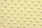 Minky Dimple Dot Fur CREAM