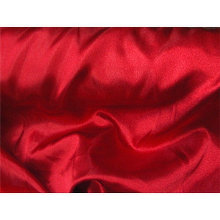 Stretch Charmeuse Satin Red
