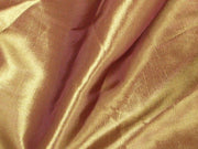 Two Tone Dress Taffeta Golden Brown
