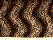 Velboa Animal Skins Fur Chocolate Brown Cheetah Leopard