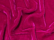 Plush Silk Velvet 54" Wide VERY BERRY "LAST PIECE MESURES 34 INCHES"