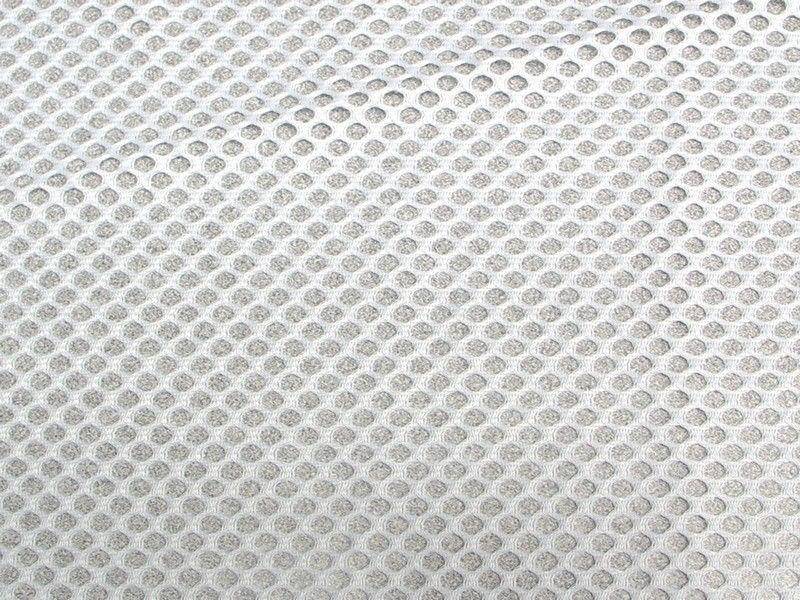 XL Football Jersey Mesh White | SY Fabrics