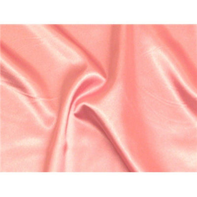 Stretch Charmeuse Satin Coral