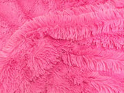 Minky Shaggy Fur FUCHSIA