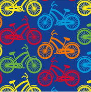 Premium Anti-Pill Bicycle Rows Fleece 701