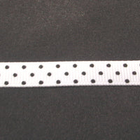 3/8" Grosgrain Ribbon W/Dots