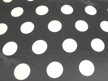 SWATCHES Polka Dot Dull Satin