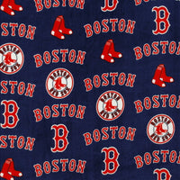 Premium Anti-Pill Boston Red Sox Fleece B502 "LAST PIECE MEASURES 1 YARD 23 INCHES"