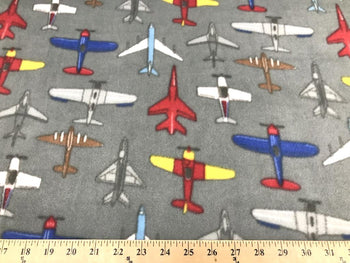Anti-Pill Jets Planes Fleece 93