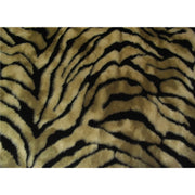 Zebra Camel Minky Fur