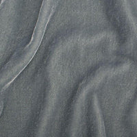 Plush Silk Velvet 54" Wide ASH BLUE