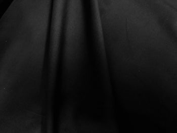100% Cotton Poplin Solid BLACK 5 Ounce